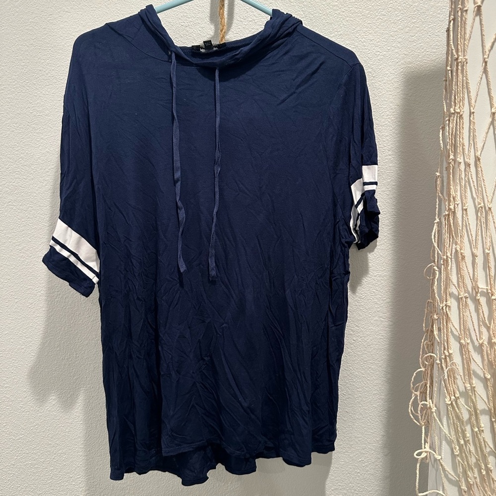Ambiance Navy Blue Top